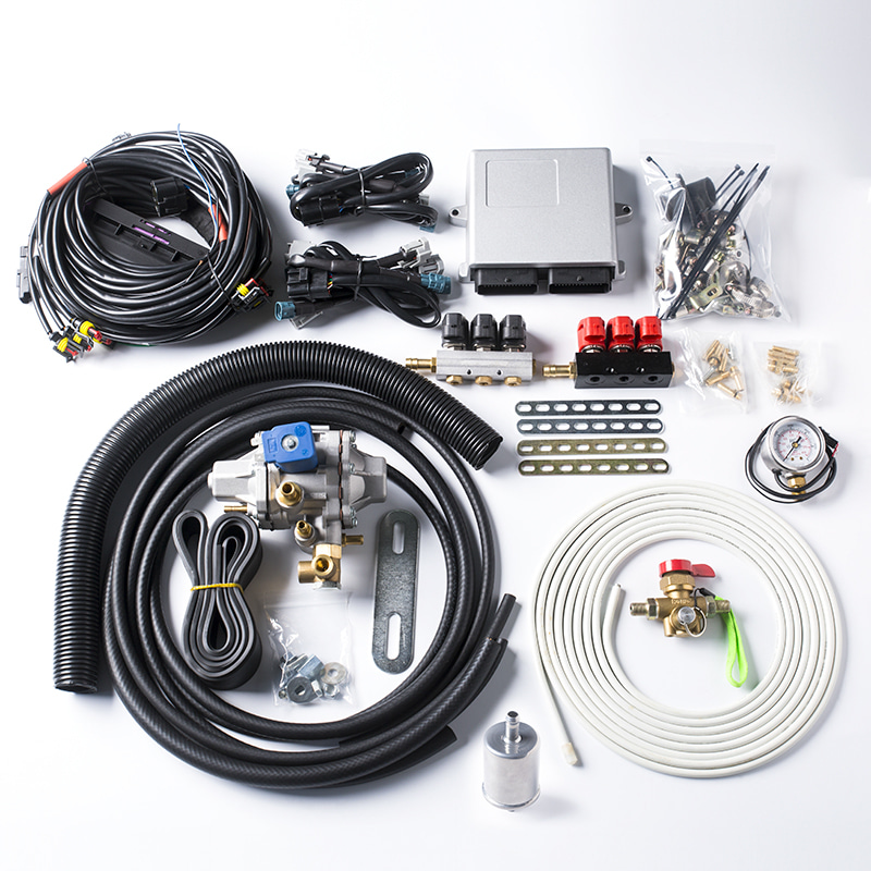 Kit EFI multipunct CNG pentru motor pe benzină cu 6 cilindri